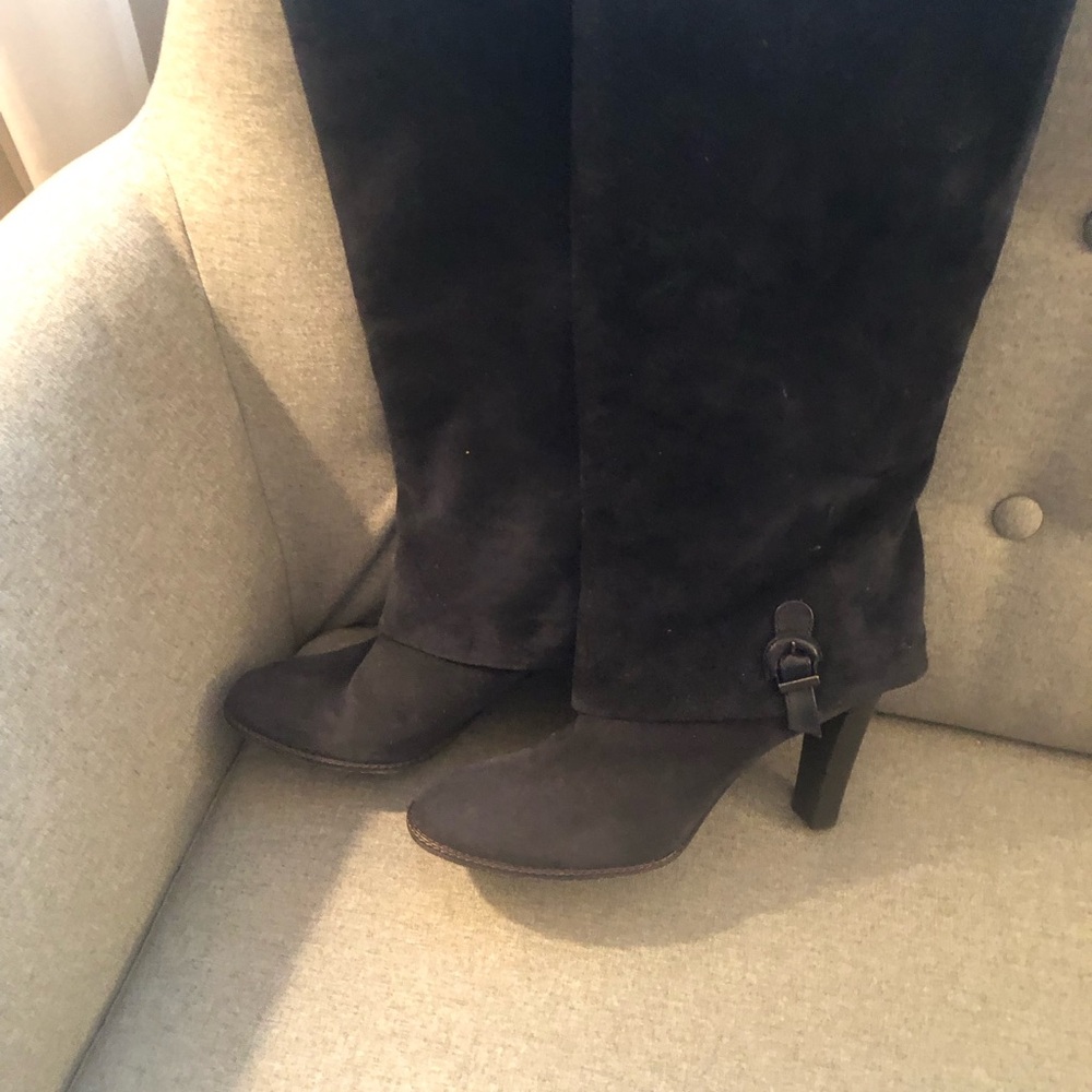 Delman suede knee boots, size 7m